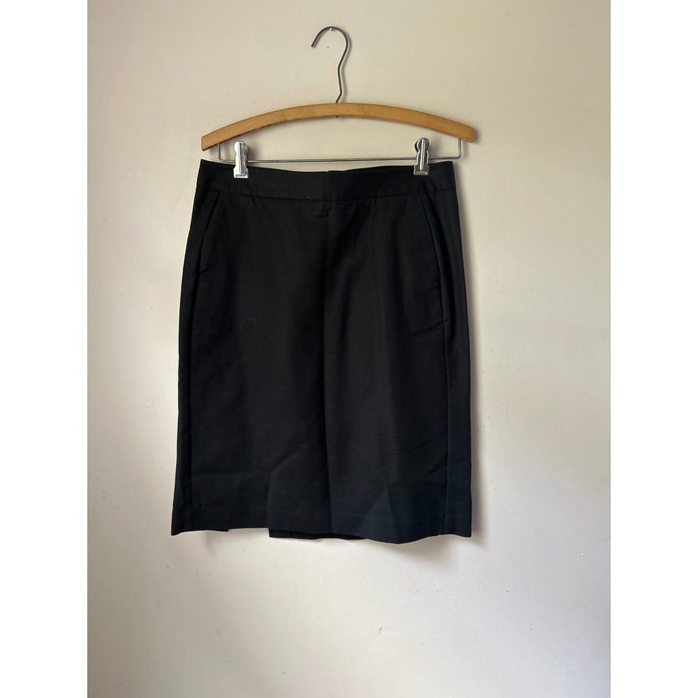Gap Black Pencil Skirt Career Business Casual‎ Work Office Womens Corporate